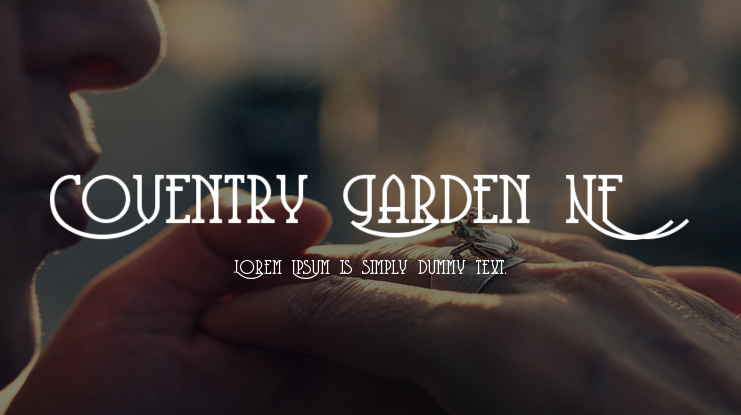 Coventry Garden NF Font