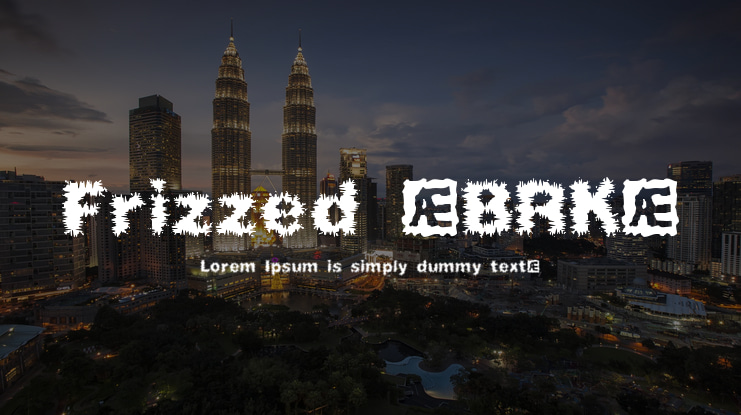 Frizzed (BRK) Font