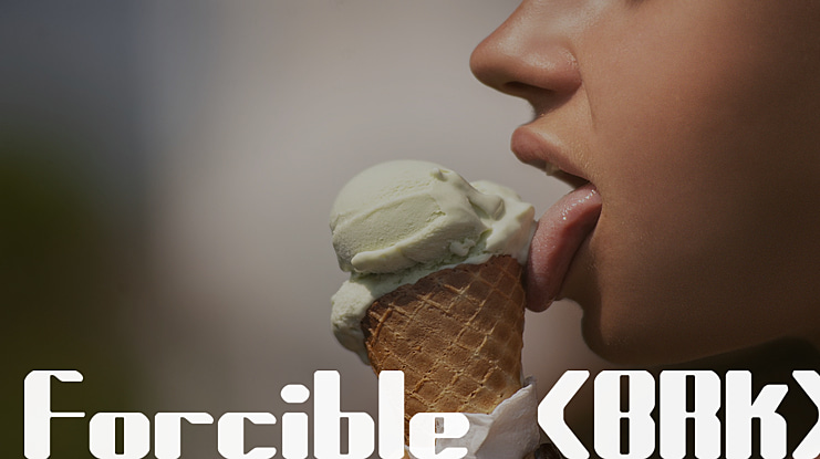 Forcible (BRK) Font