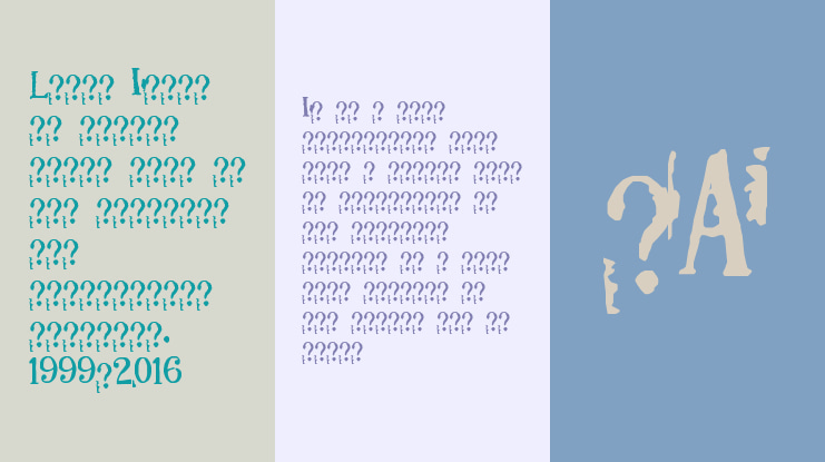 Depressionist v2.0 Font
