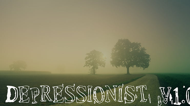 Depressionist v1.0 Font