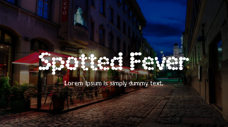 Spotted Fever Font