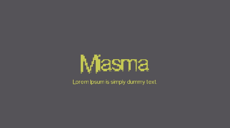 Miasma Font