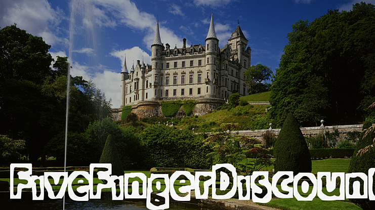 Five Finger Discount Font
