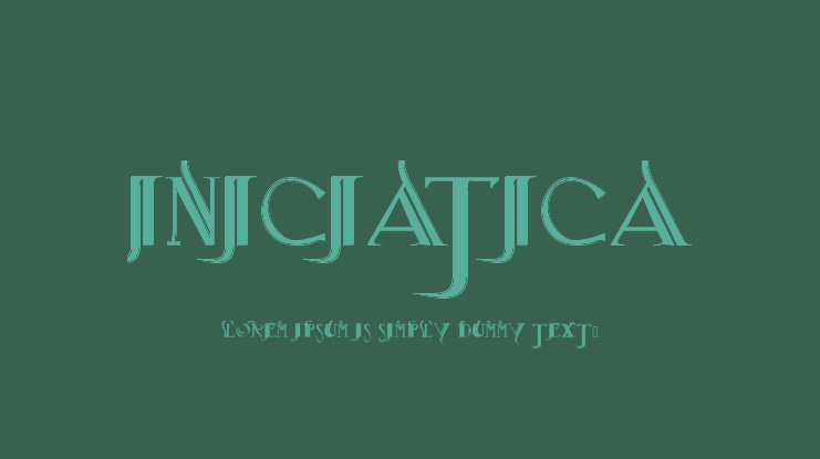 Iniciatica Font