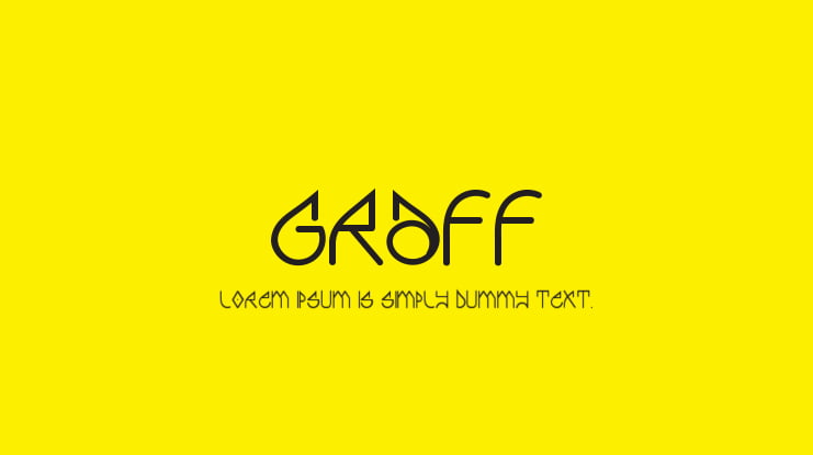 Graff Font