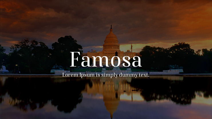 Famosa Font Family