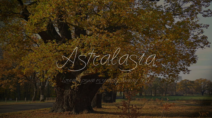 Astralasia Font