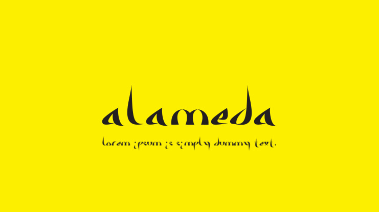 Alameda Font