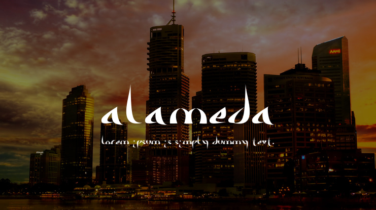Alameda Font