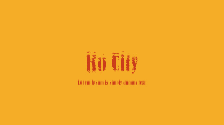 Ko City Font
