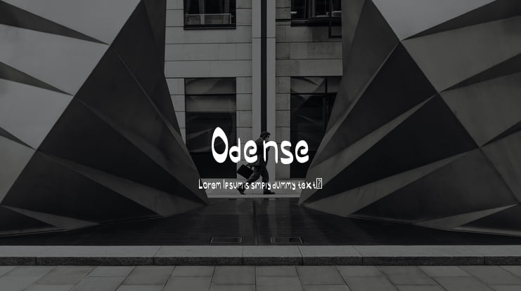 Odense Font