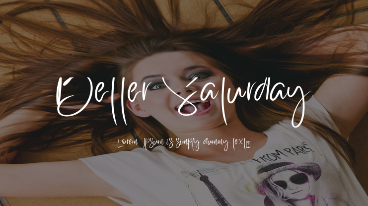 Better Saturday Font