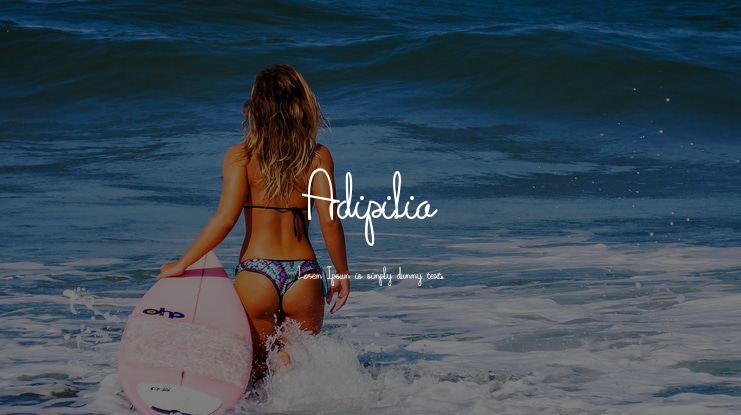 Adipilia Font