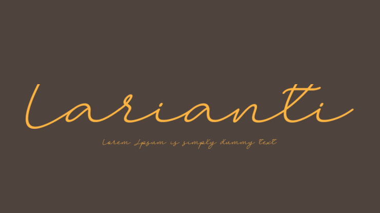 Larianti Font