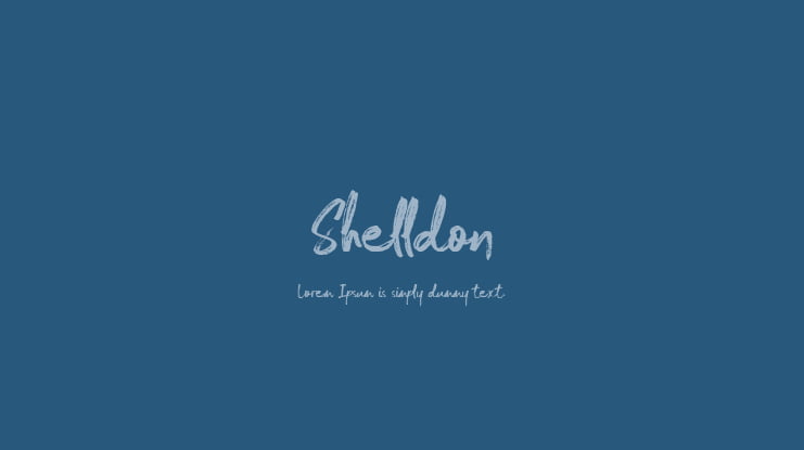 Shelldon Font