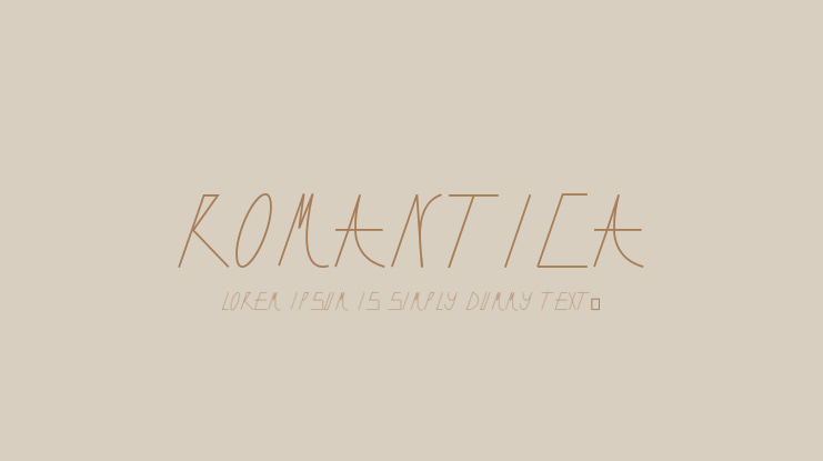 Romantica Font