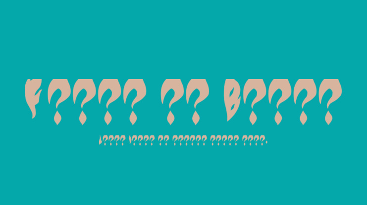 Flame on Black Font Family