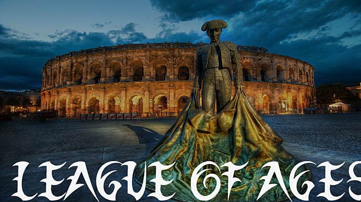 League of Ages Font