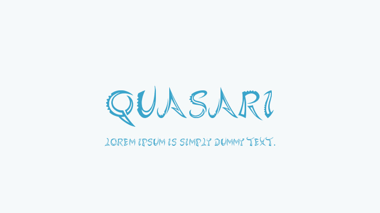 Quasari Font