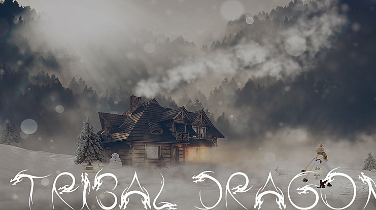 Tribal Dragon Font