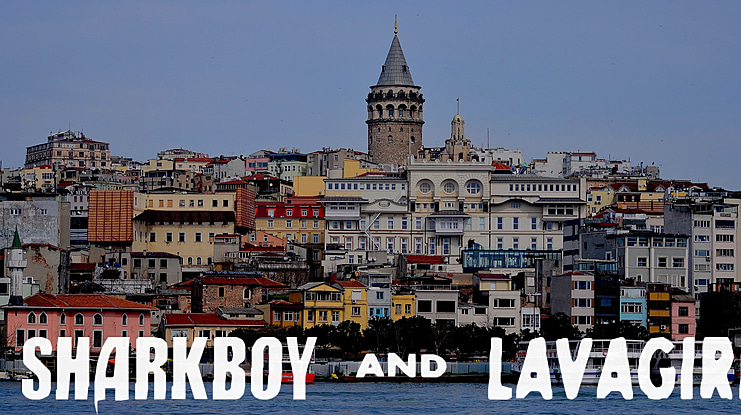 SHARKBOY & lavagirl Font