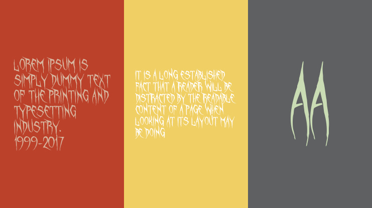 Unquiet Spirits Font