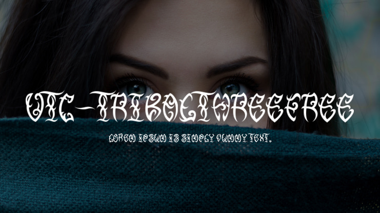 VTC-TribalThreeFree Font