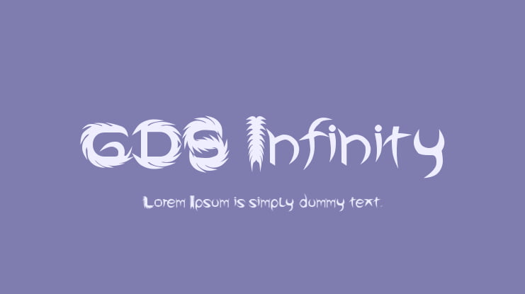 GDS Infinity Font