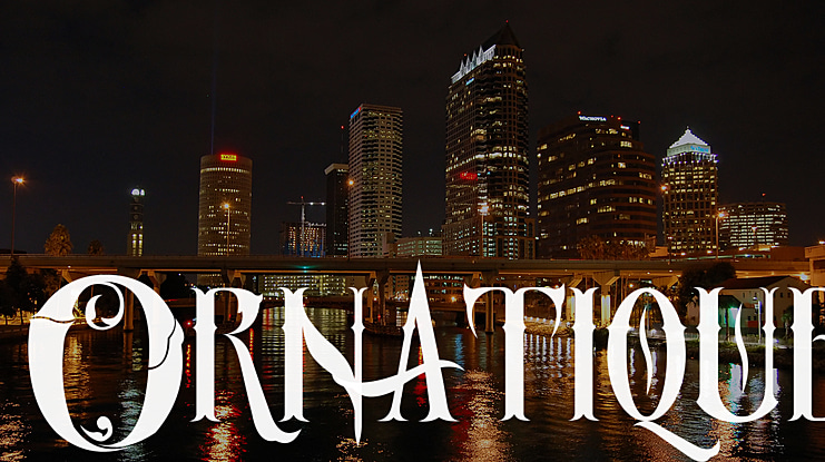 Ornatique Font