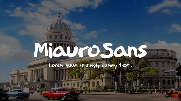 MiauroSans Font