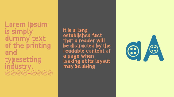 Button T. Font Family