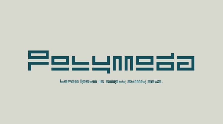 Polymoda Font