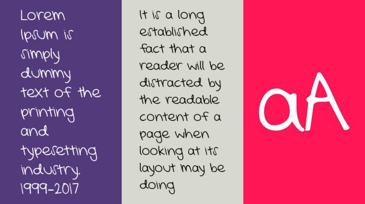 KG Mercy in the Morning Font