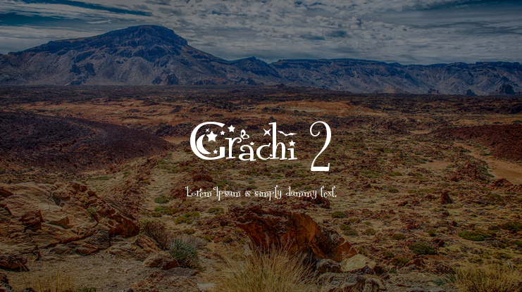 Grachi 2 Font
