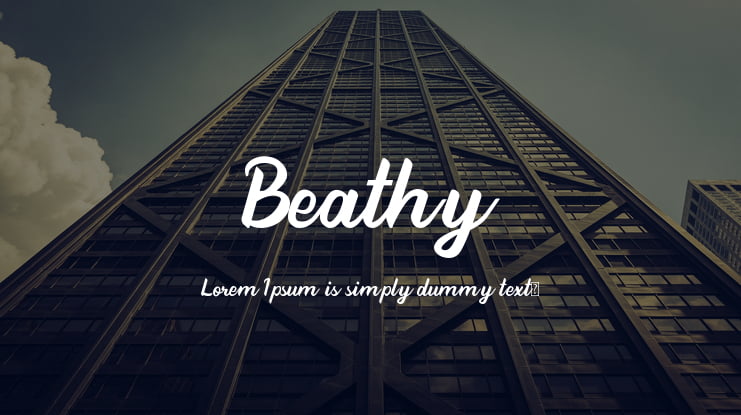 Beathy Font