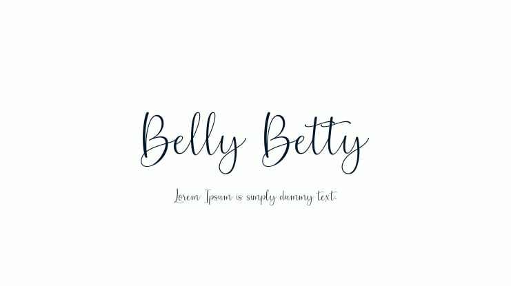 Belly Betty Font