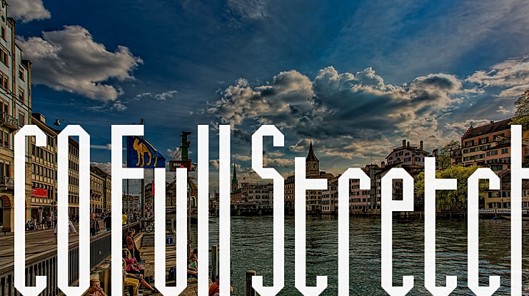 CQ Full Stretch Font