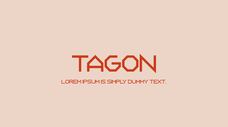 Tagon Font