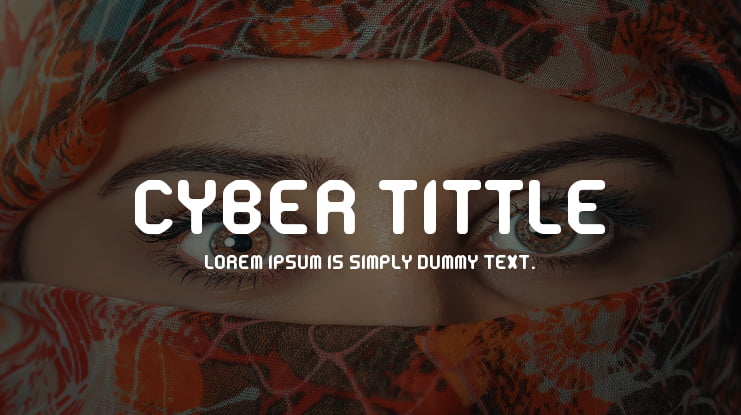 Cyber Tittle Font