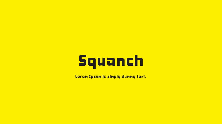 Squanch Font