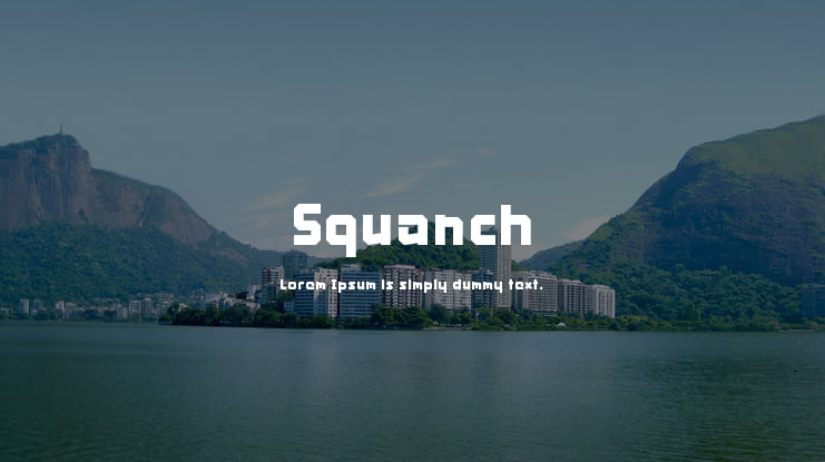 Squanch Font