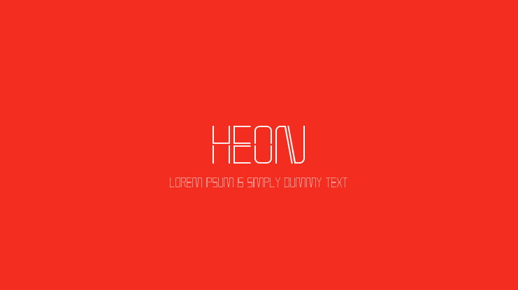 Heon Font