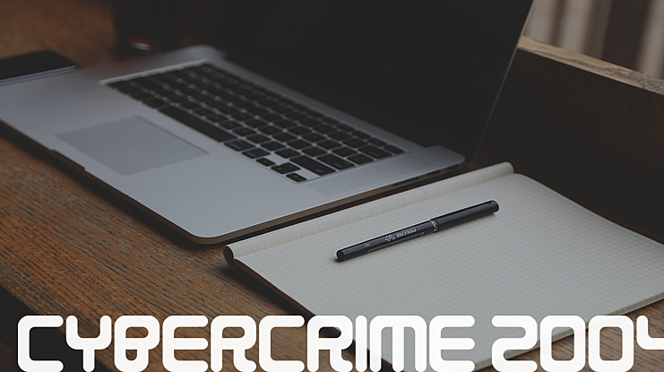 Cybercrime 2004 Font