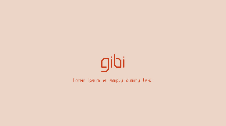 gibi Font