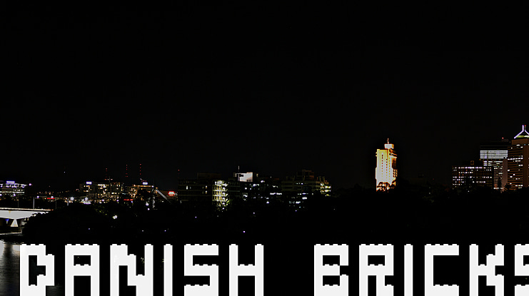 Danish Bricks Font