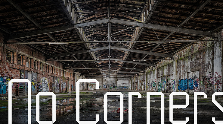 No Corners Font