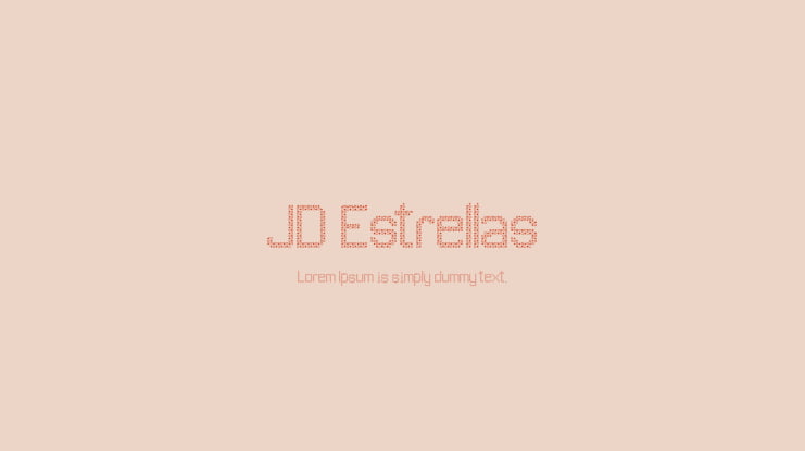 JD Estrellas Font