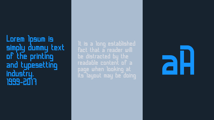 QuatSteel Font