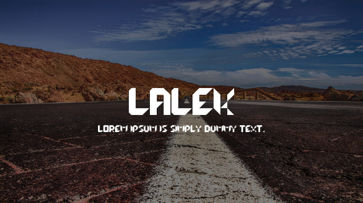 lalek Font Family